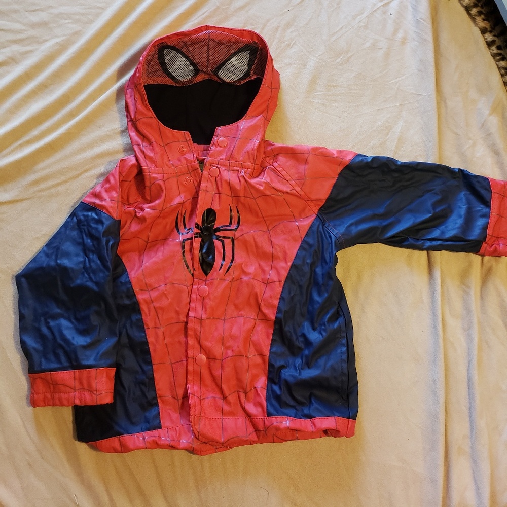 Western Cheif spiderman raincoat